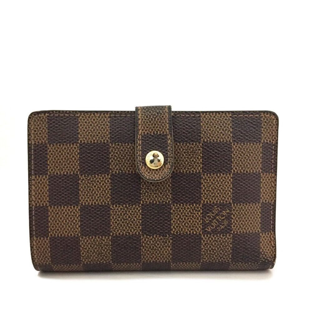 068107D Louis Vuitton Wallet Damier Porte Monnaie Billets Viennois Bifold